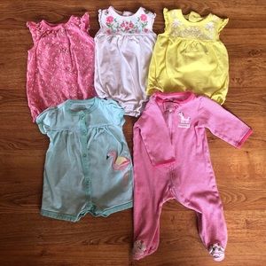 Carter’s girls 6 month clothing lot